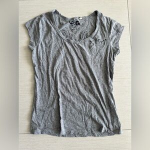 GBG Los Angeles Heather Gray Short Sleeve Tee.